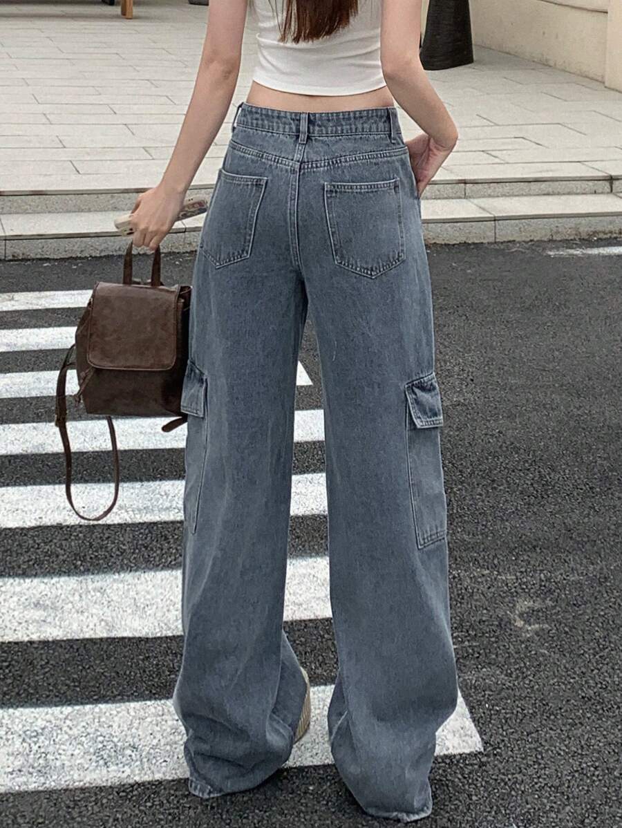 Jeans SHEIN, albastru