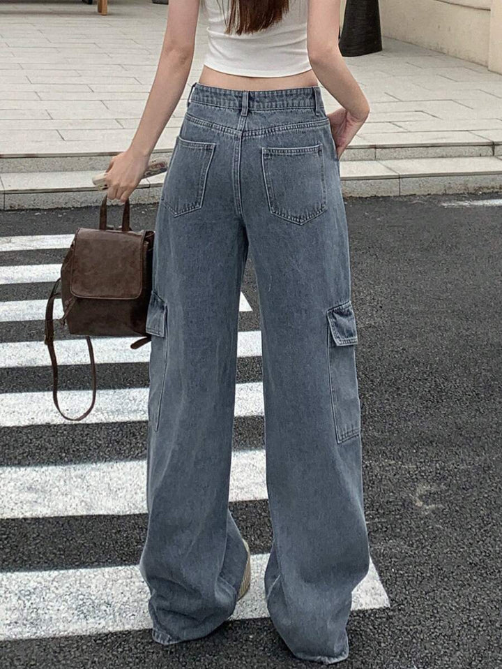 Jeans SHEIN, albastru
