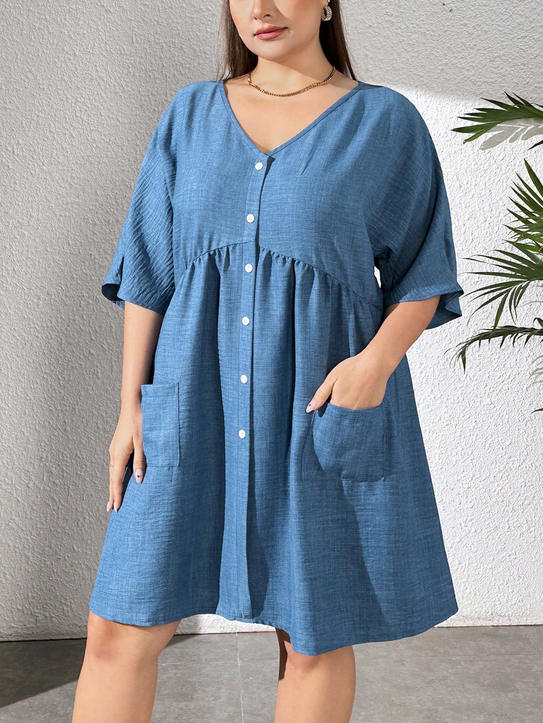 Rochie mini SHEIN, albastru