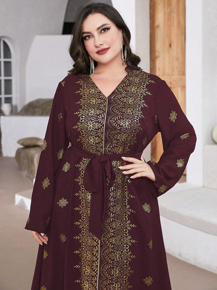 Rochie maxi SHEIN, mix culori