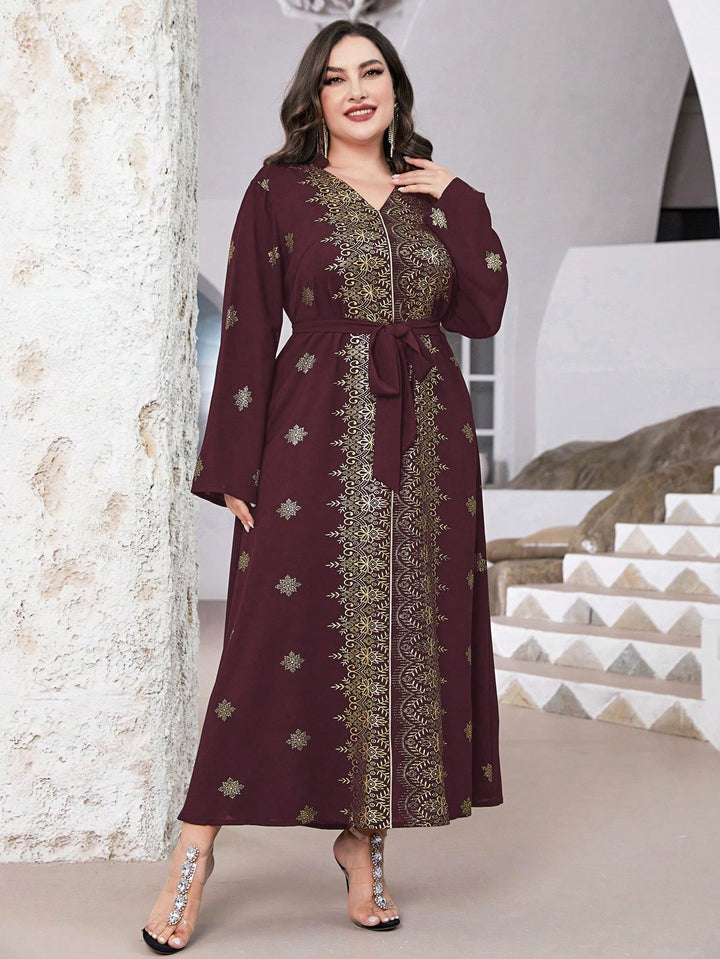 Rochie maxi SHEIN, mix culori