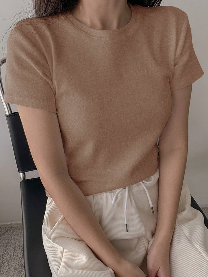 Tricou SHEIN, bej