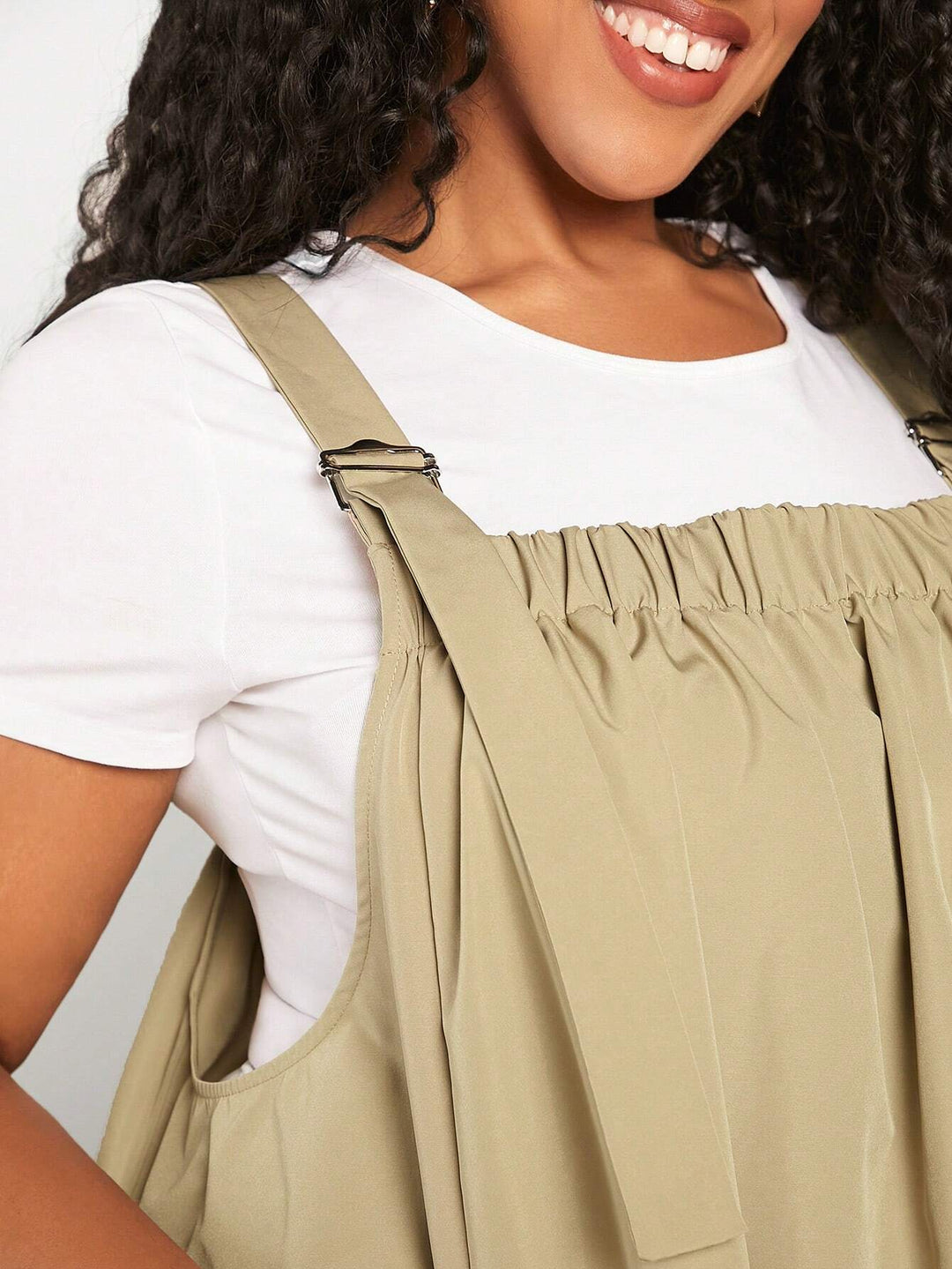 Rochie maxi SHEIN, bej