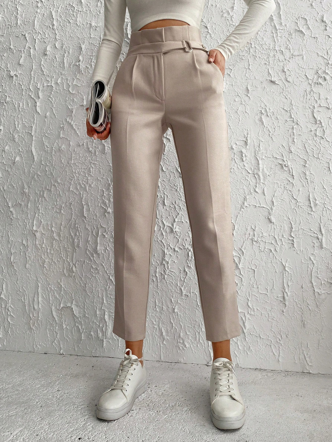 Pantalon SHEIN, bej