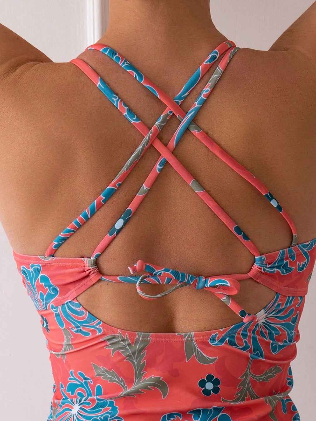 Costum de baie SHEIN, mix culori