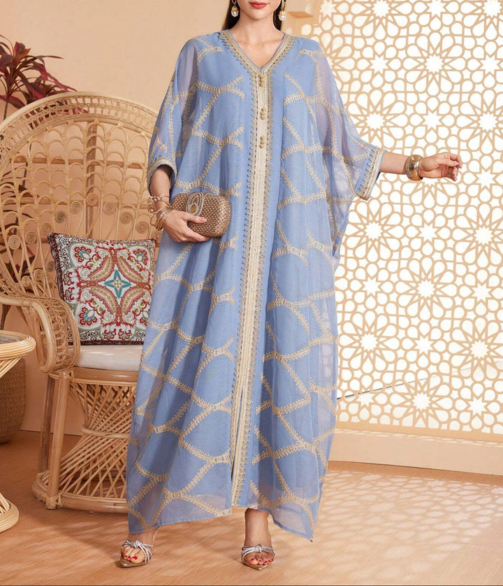 Rochie maxi SHEIN, albastru