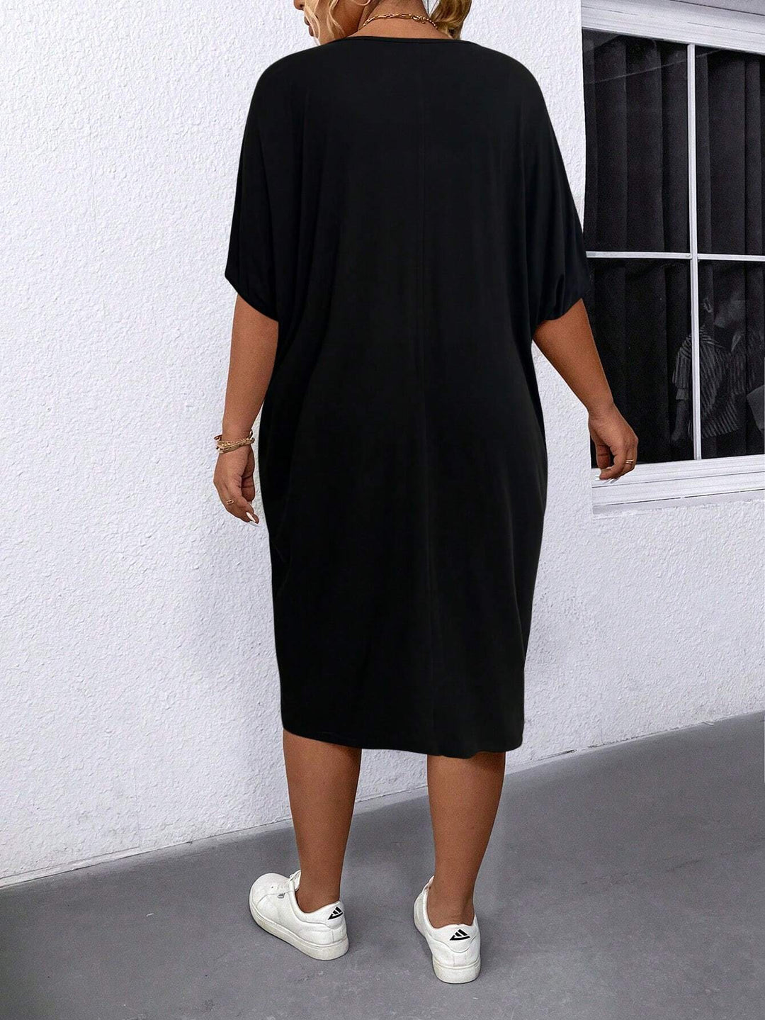 Rochie midi SHEIN, negru
