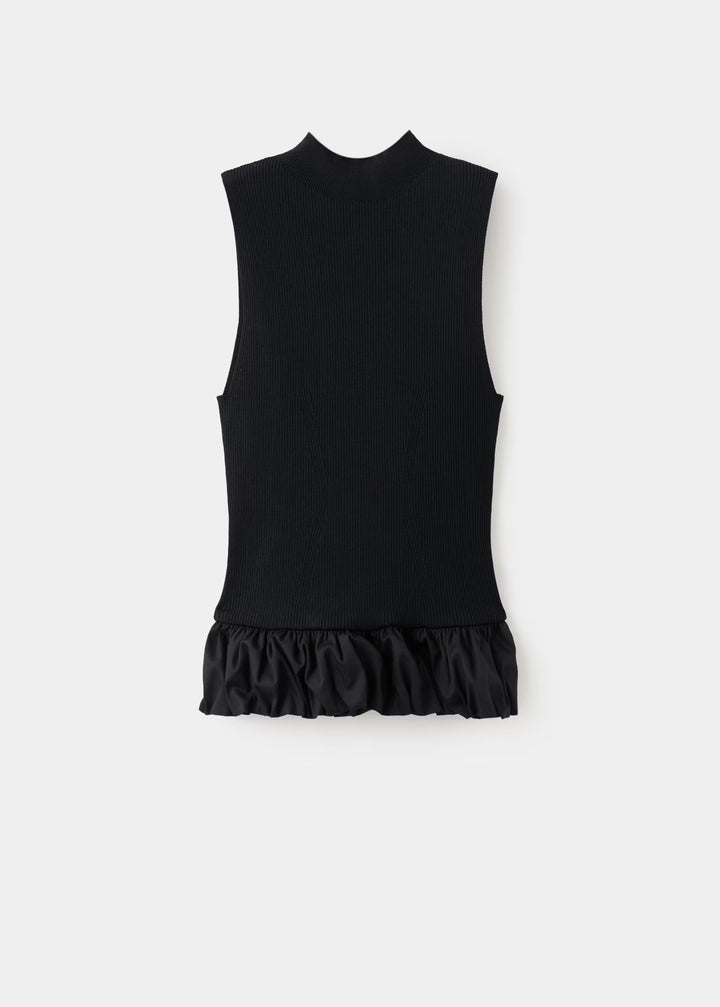 Top MANGO, negru