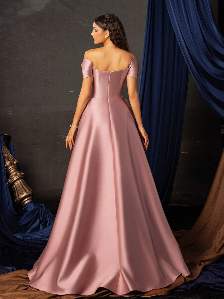 Rochie de ocazie SHEIN, roz