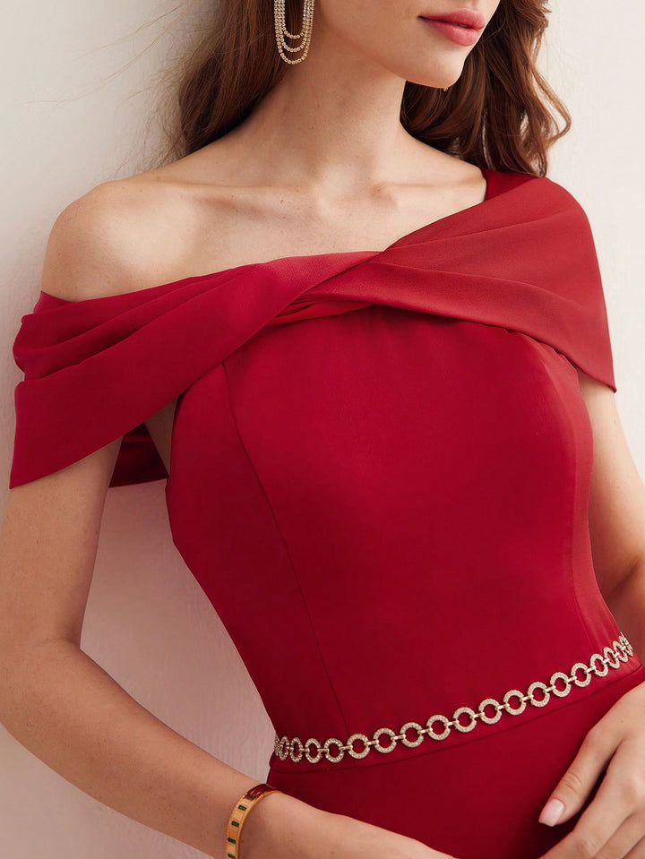 Rochie maxi SHEIN, roșu