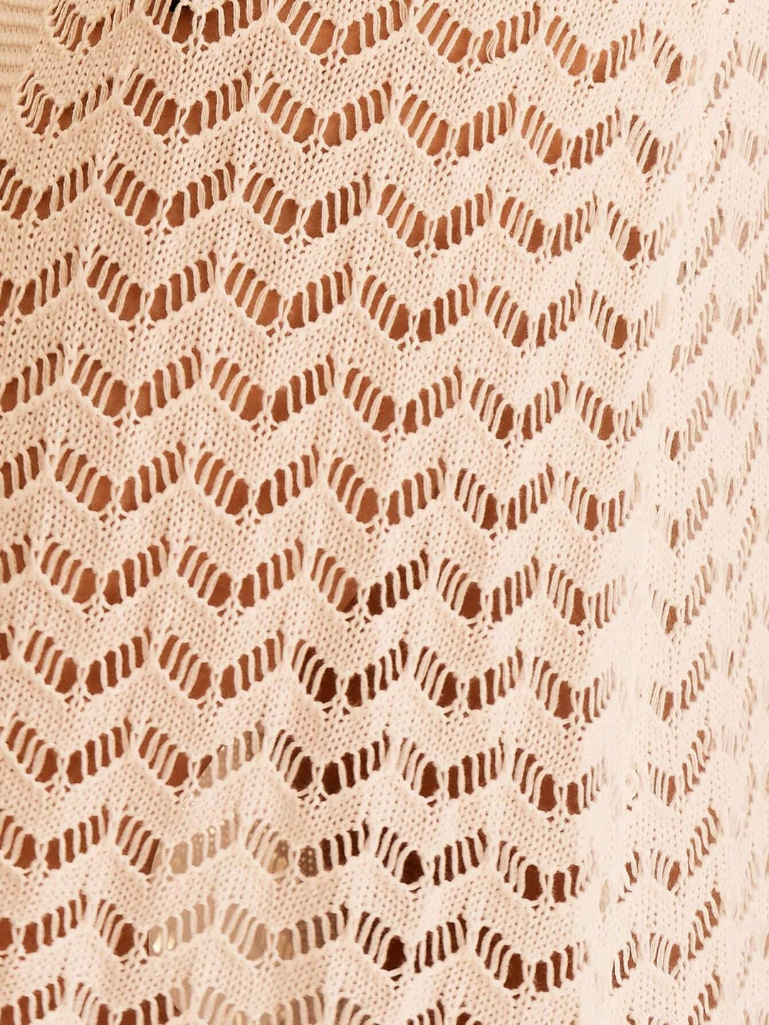 Cardigan de plajă SHEIN, alb