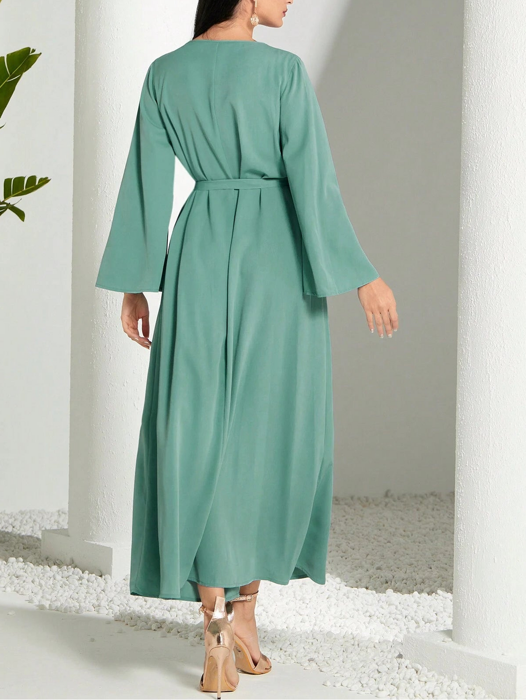 SHEIN Maxi ruha, kék