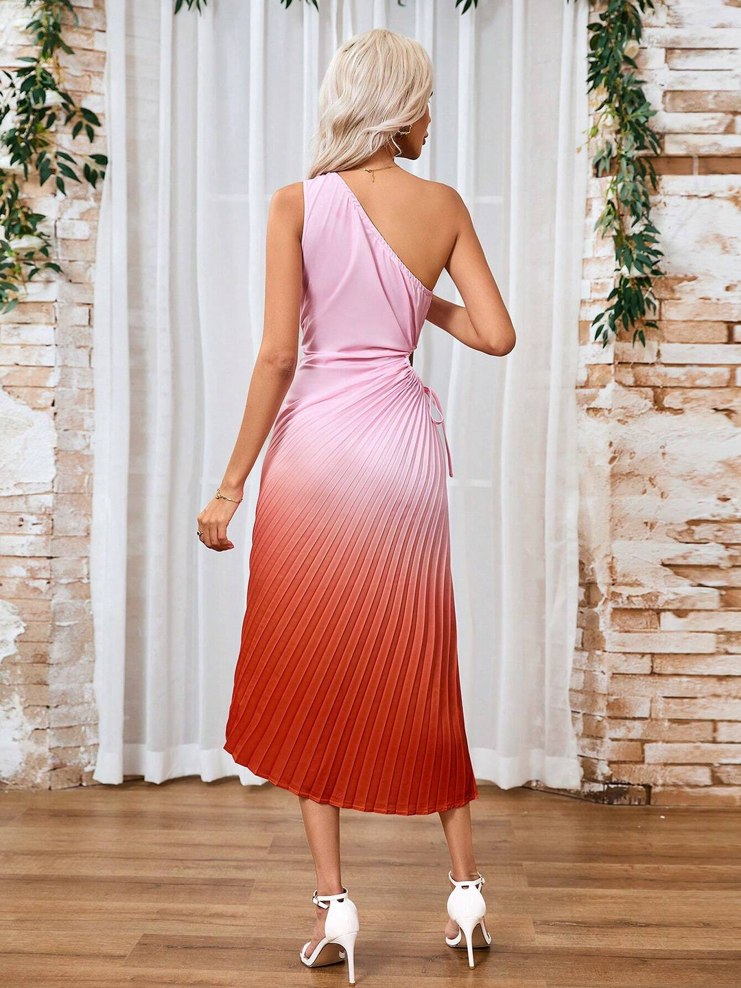 Rochie maxi SHEIN, mix culori