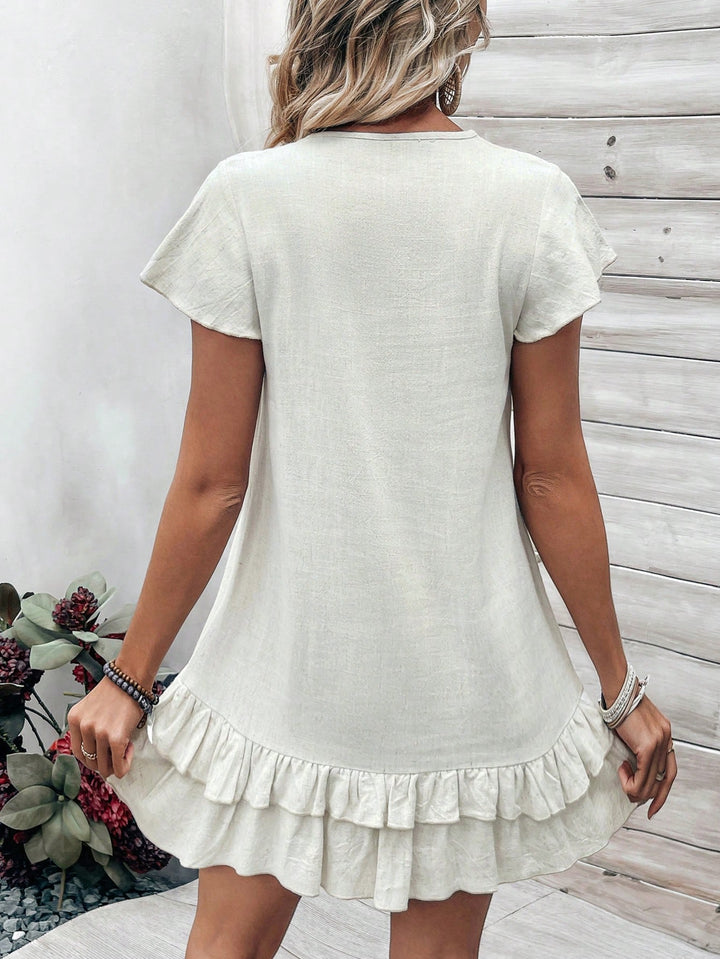 Rochie midi SHEIN, bej