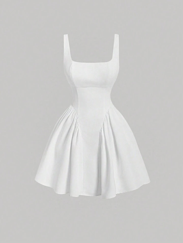 Rochie mini SHEIN, alb
