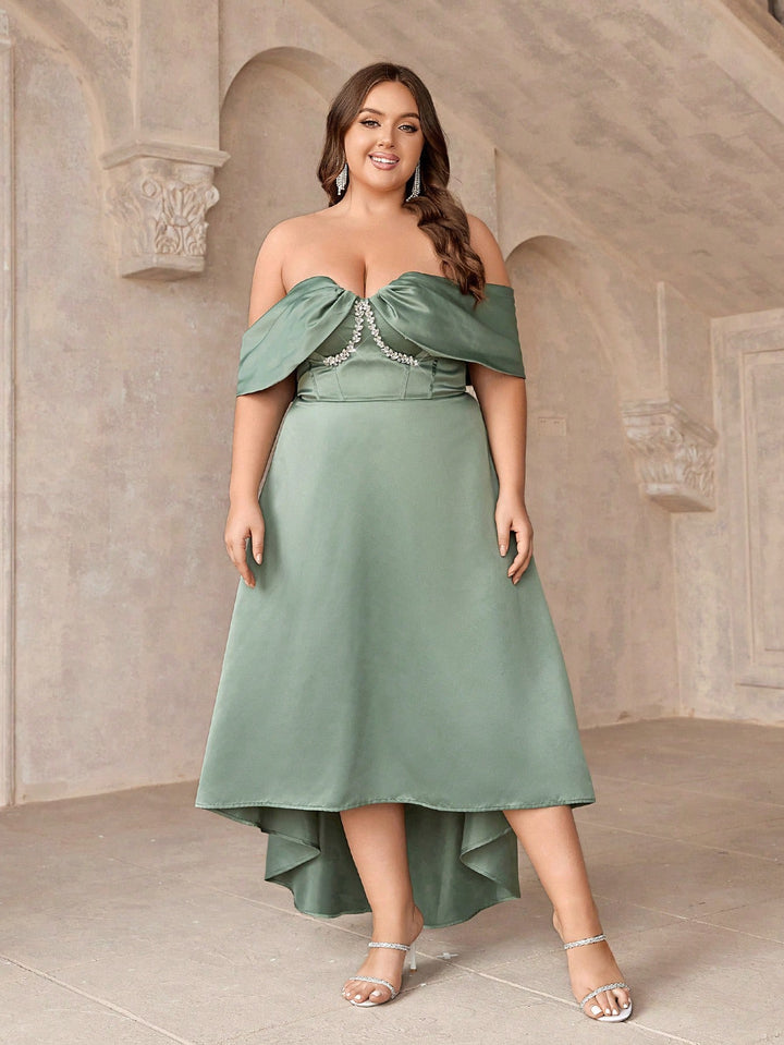 Rochie de ocazie SHEIN, verde