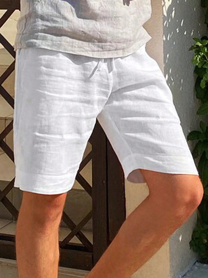 Pantaloni scurți Shein, alb