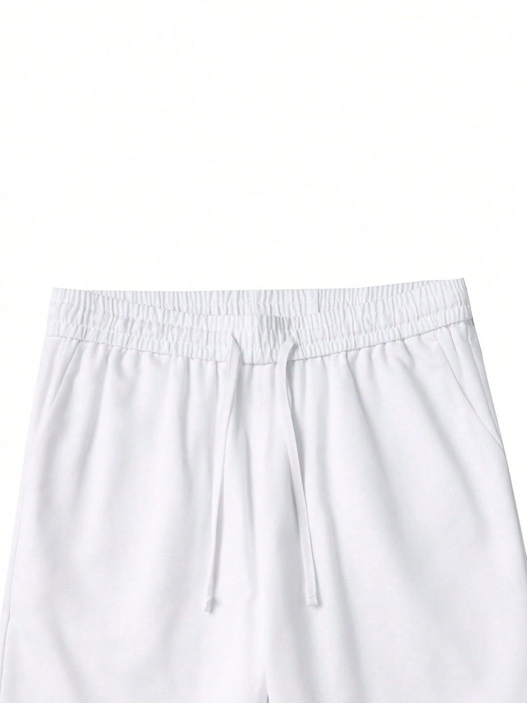 Pantaloni scurți Shein, alb