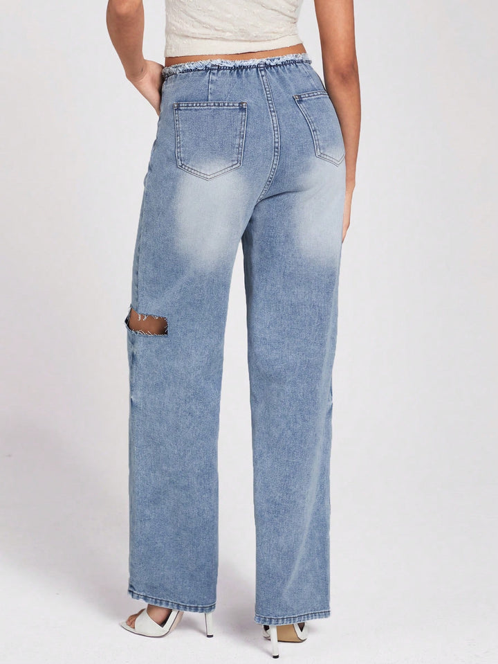 Jeans SHEIN, albastru