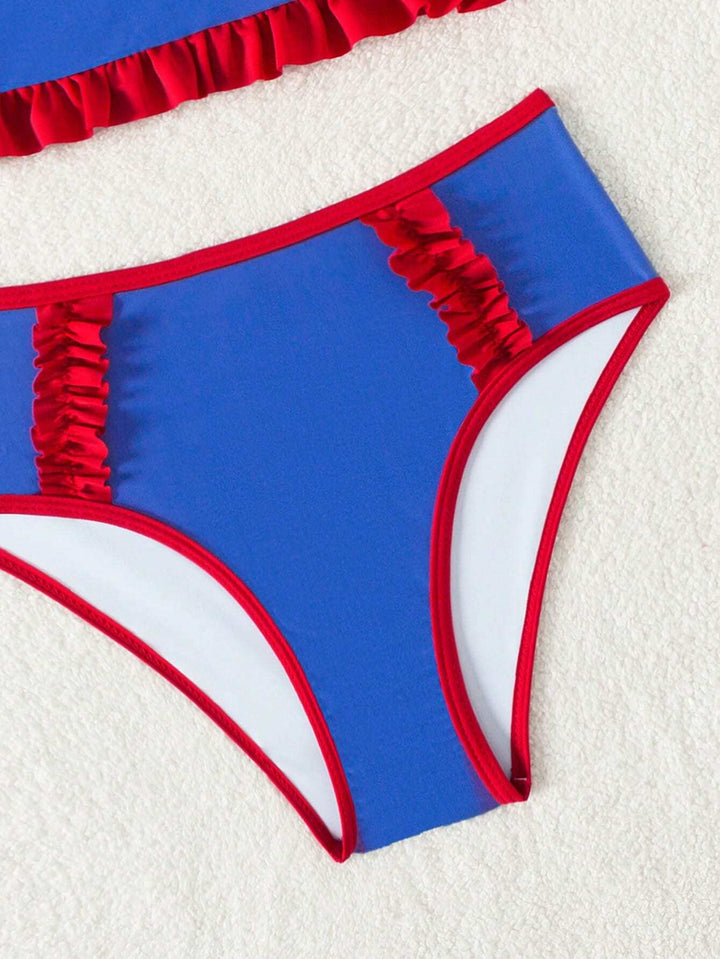 Costum de baie SHEIN, mix culori