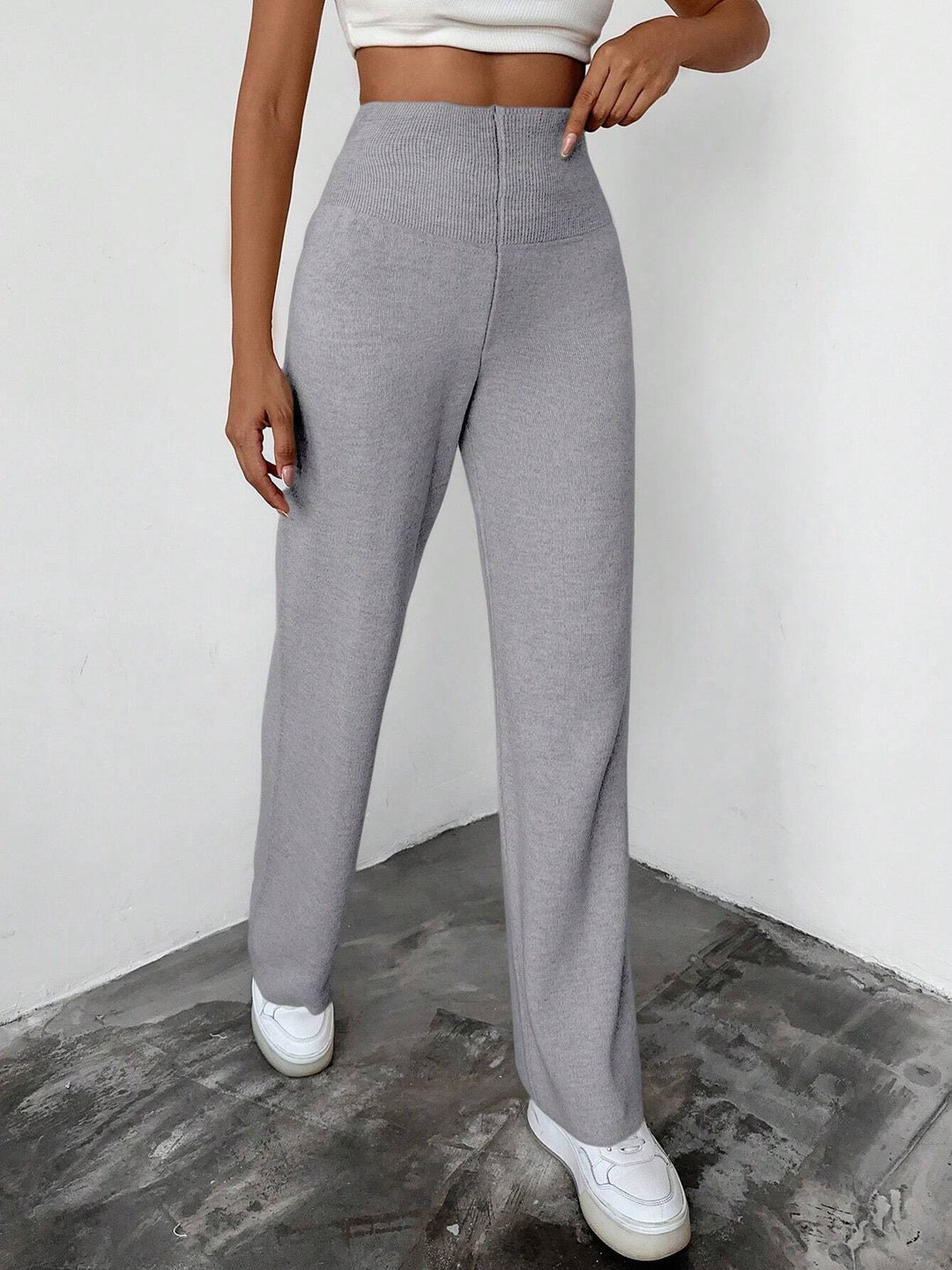 Pantaloni SHEIN, gri