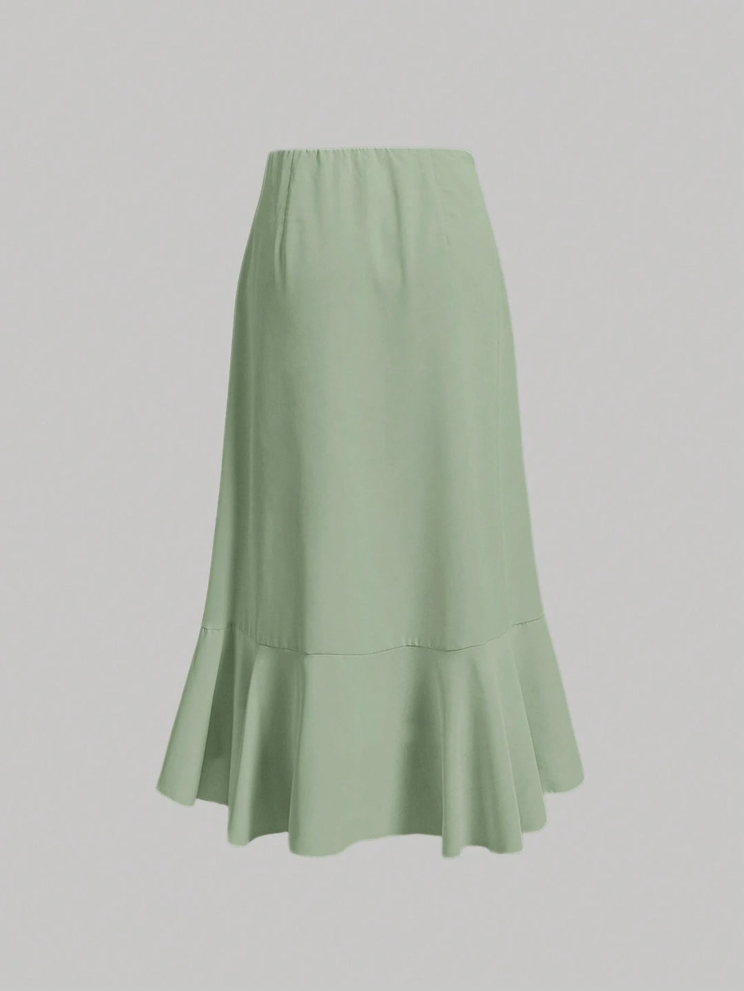 Fustă midi SHEIN, verde