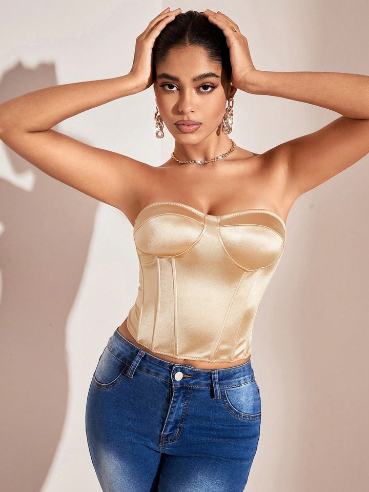 Top SHEIN, auriu