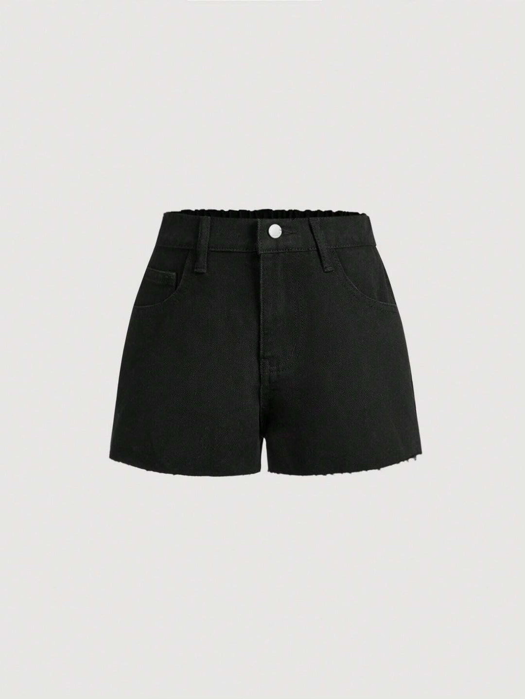 Pantaloni scurți SHEIN, negru