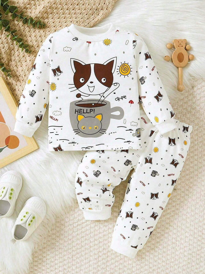 Compleu pijamale SHEIN, mix culori