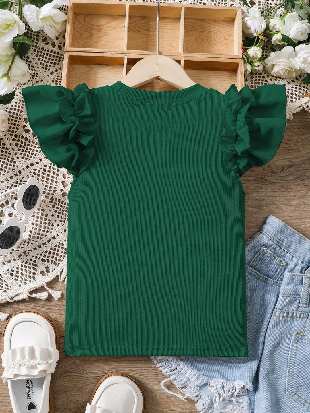 Tricou SHEIN, verde