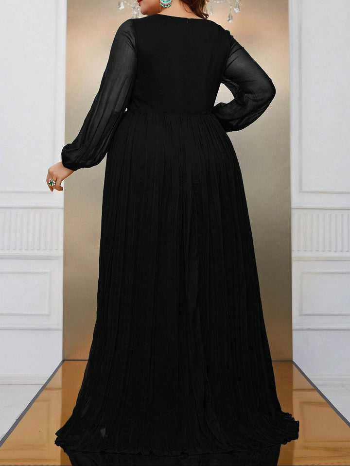 Rochie maxi SHEIN, negru