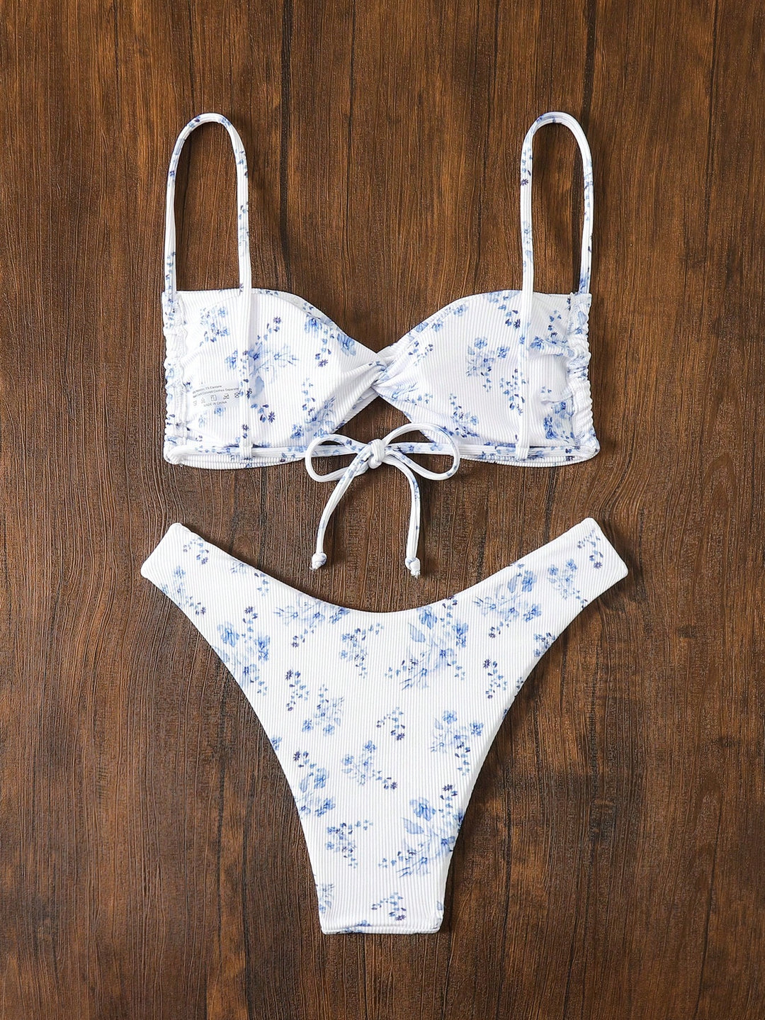 Set bikini SHEIN, albastru