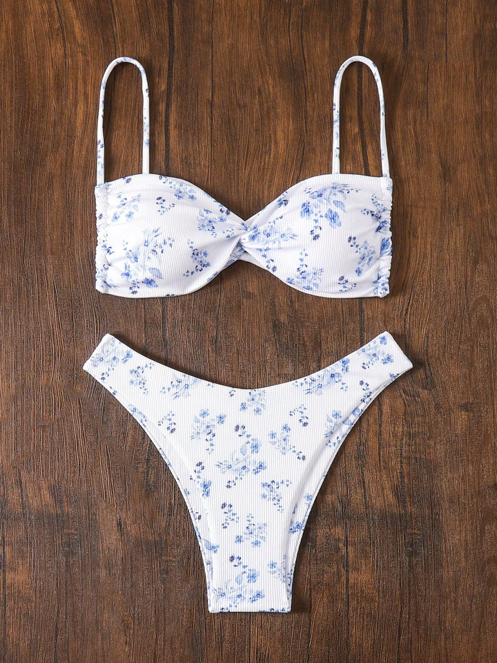 Set bikini SHEIN, albastru