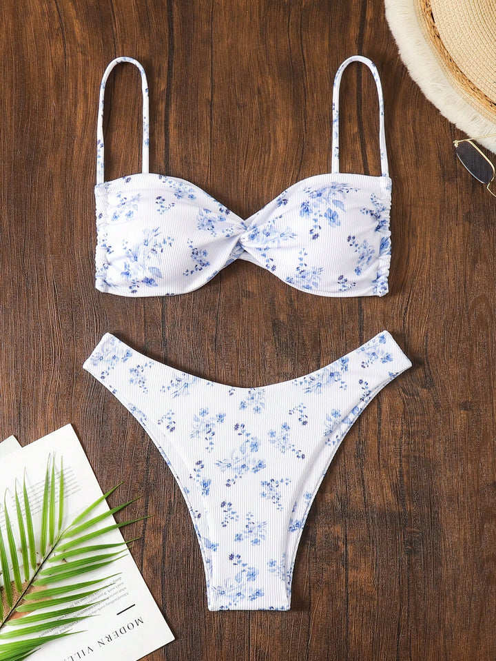 Set bikini SHEIN, albastru