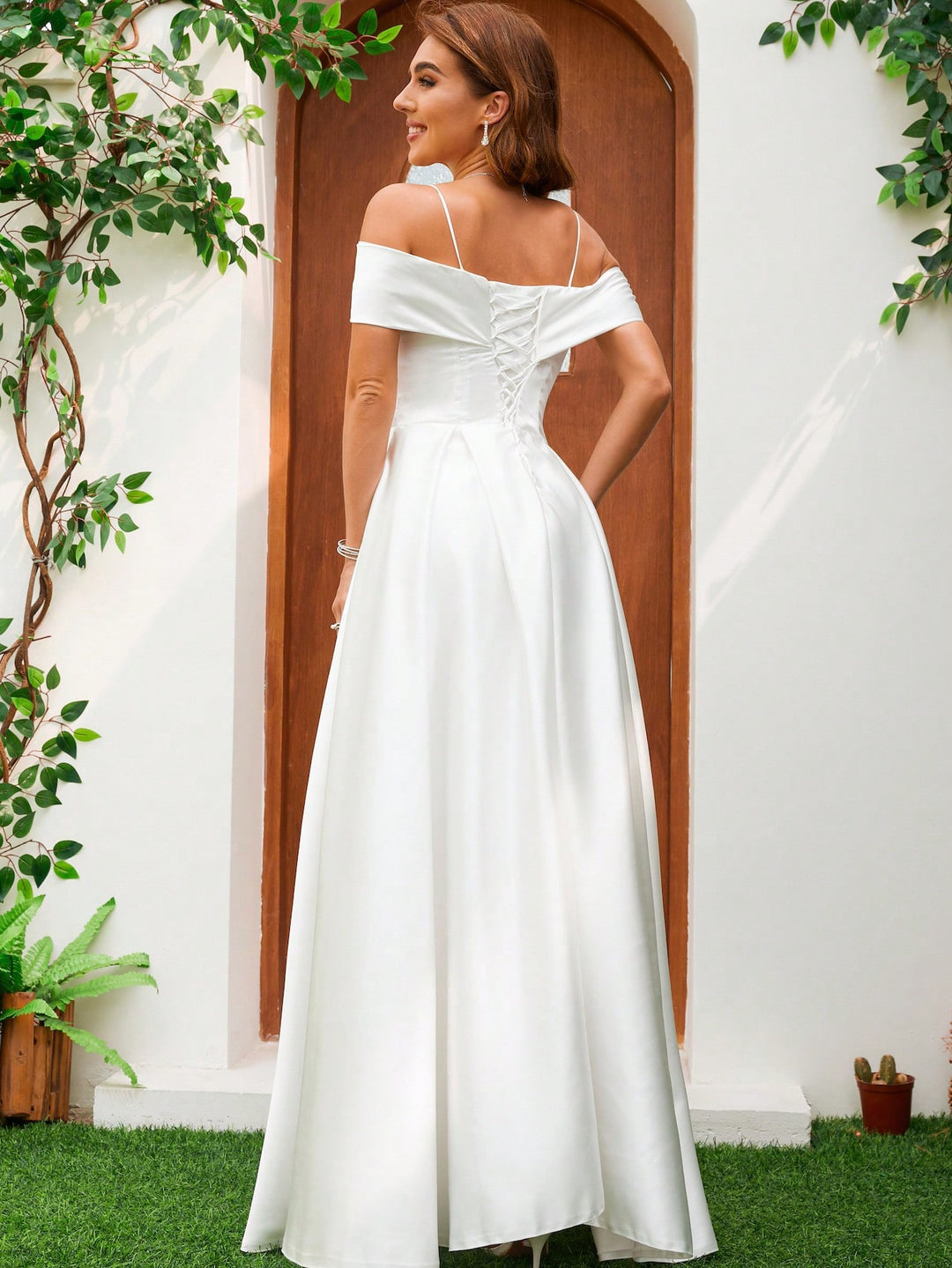 Rochie de mireasă SHEIN, alb