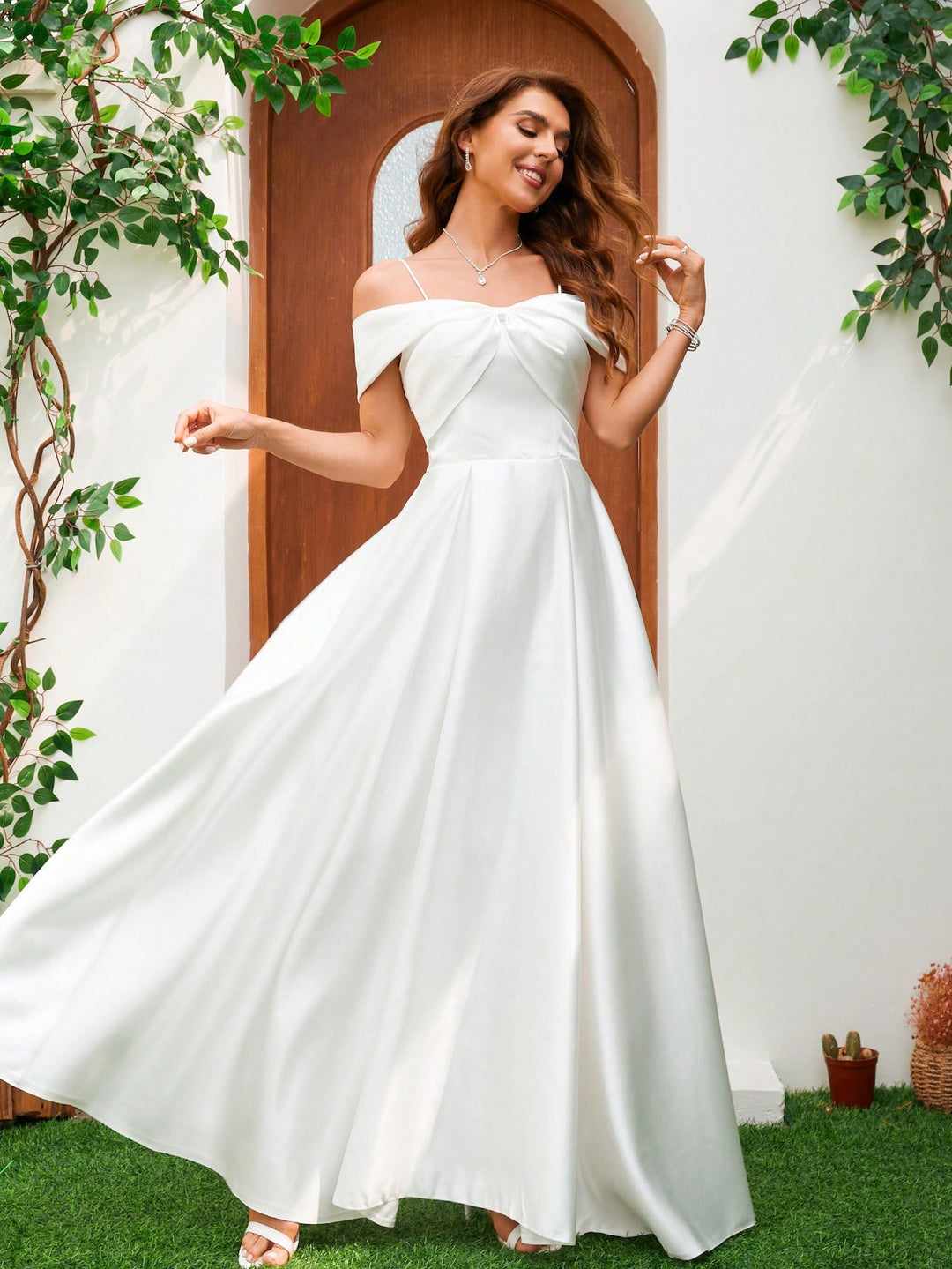 Rochie de mireasă SHEIN, alb