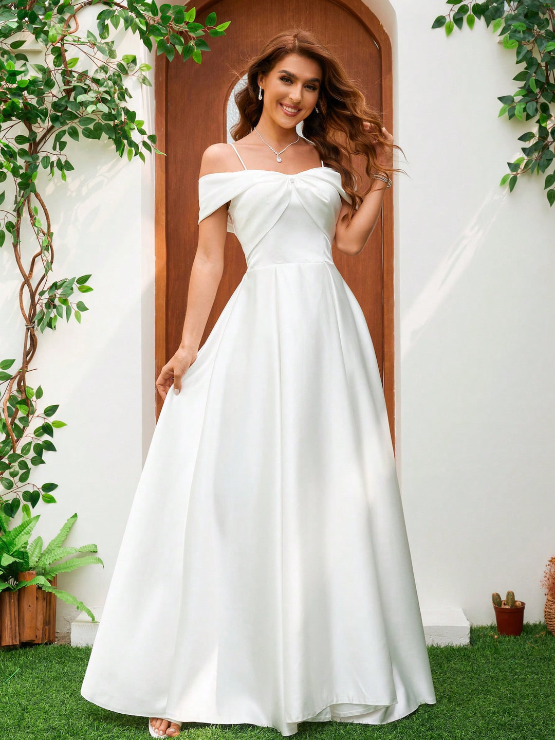 Rochie de mireasă SHEIN, alb