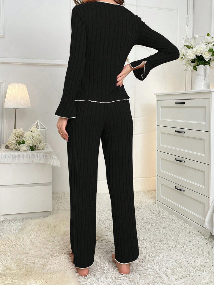 Pijama SHEIN, negru
