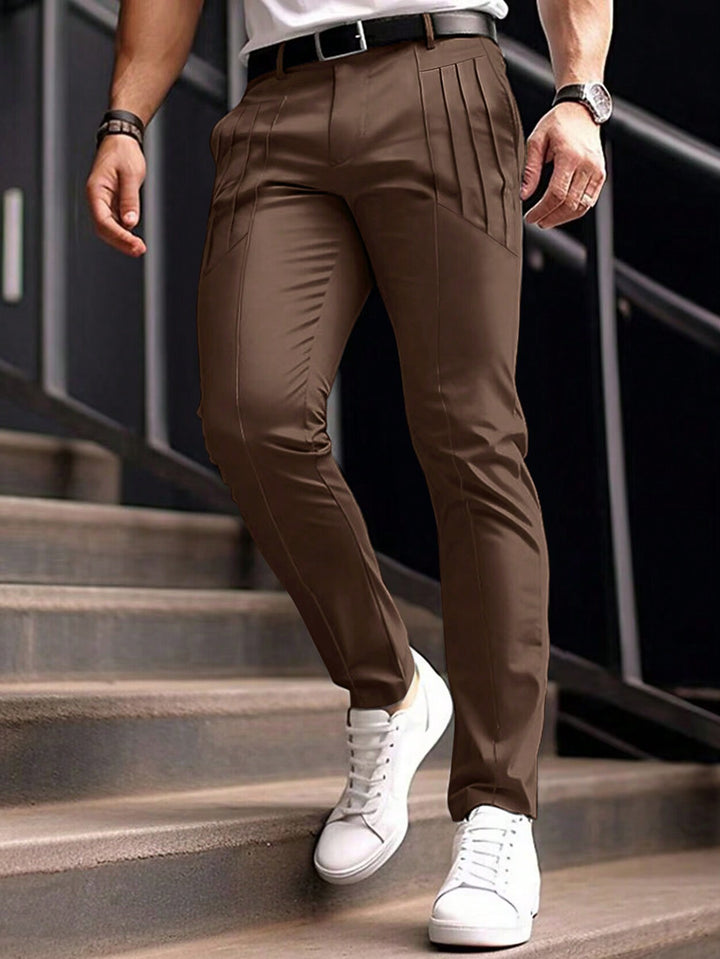 Pantaloni SHEIN, maro