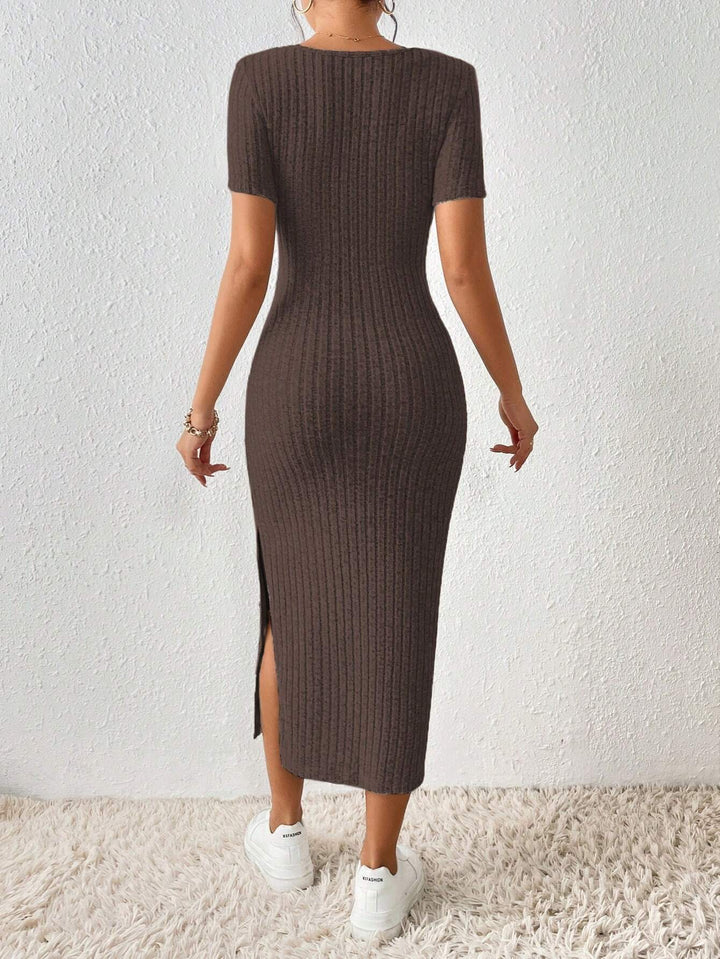 Rochie midi Shein, maro