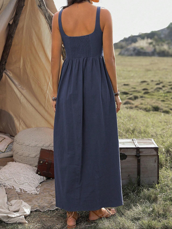 Rochie maxi SHEIN, albastru