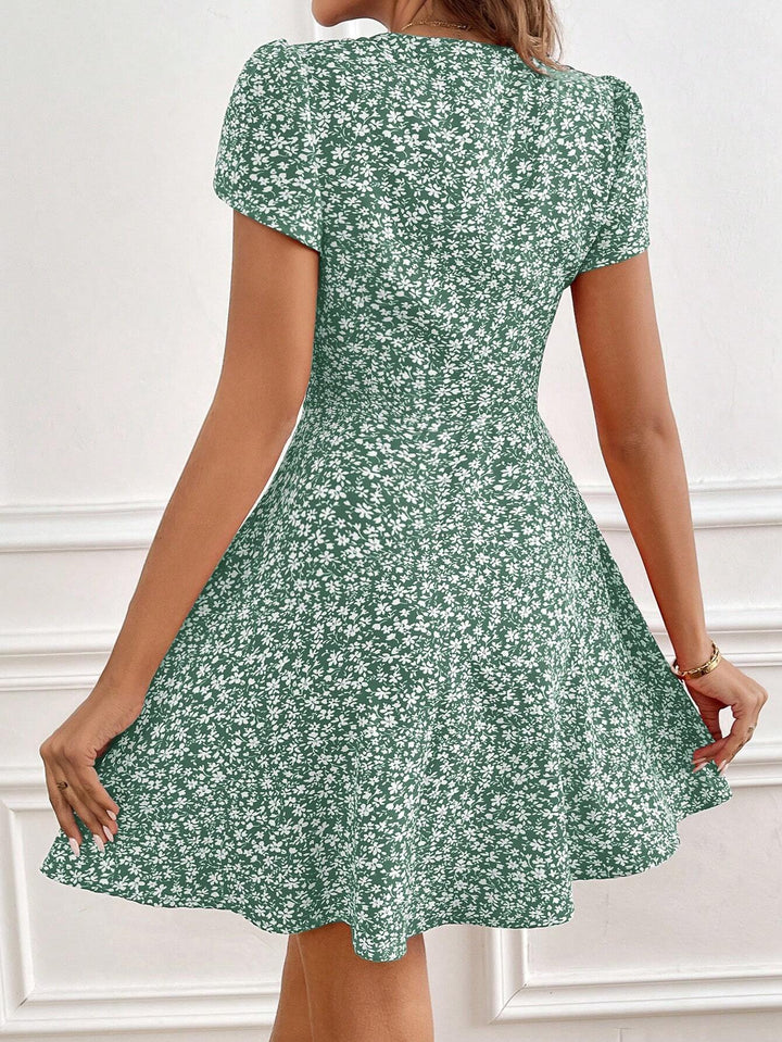 Rochie mini Shein, verde