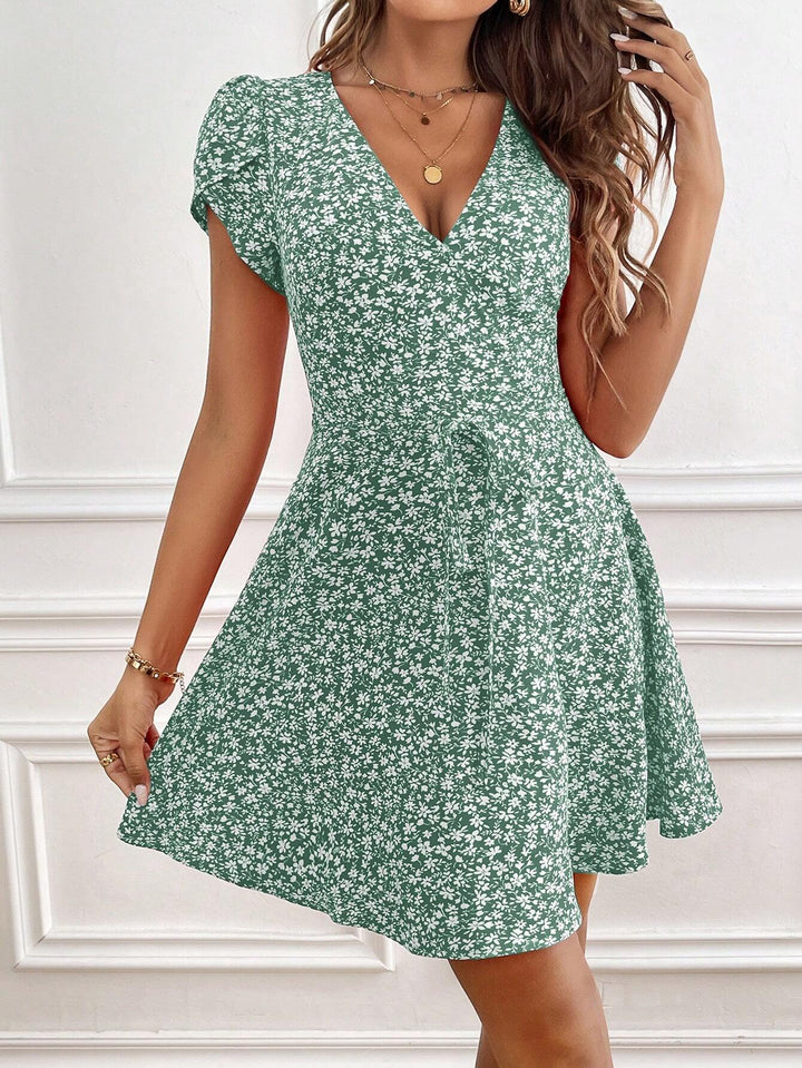 Rochie mini Shein, verde