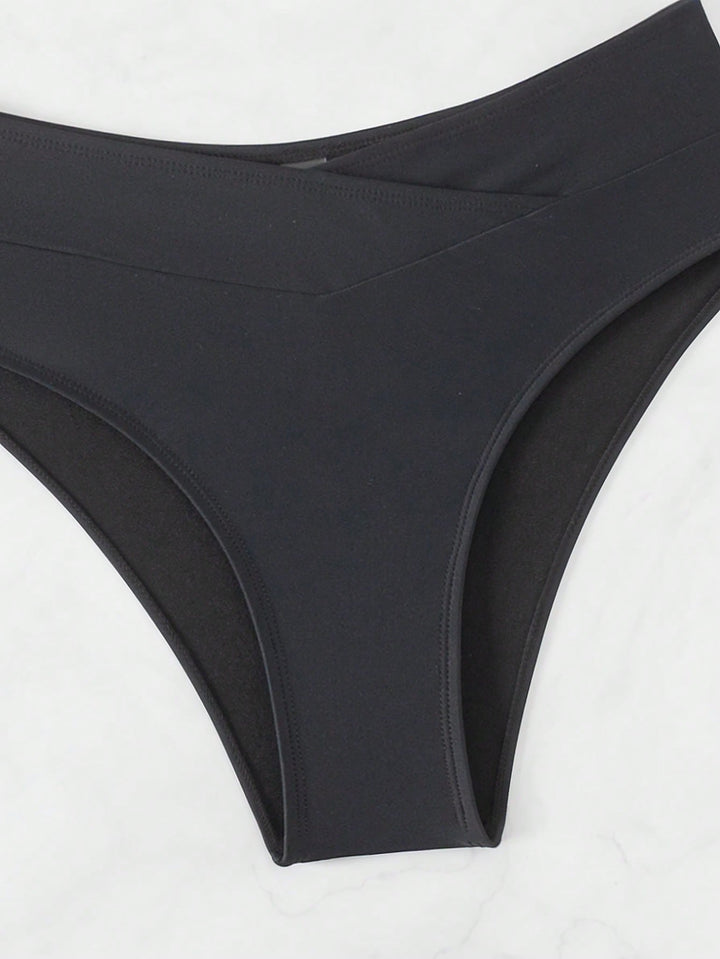 Set bikini SHEIN, negru