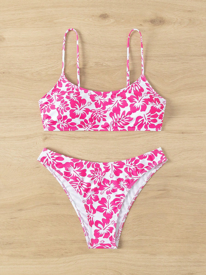 Costum de baie SHEIN, mix culori