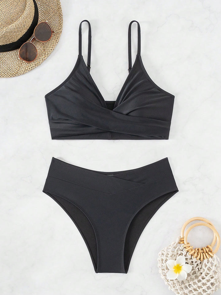 Set bikini SHEIN, negru