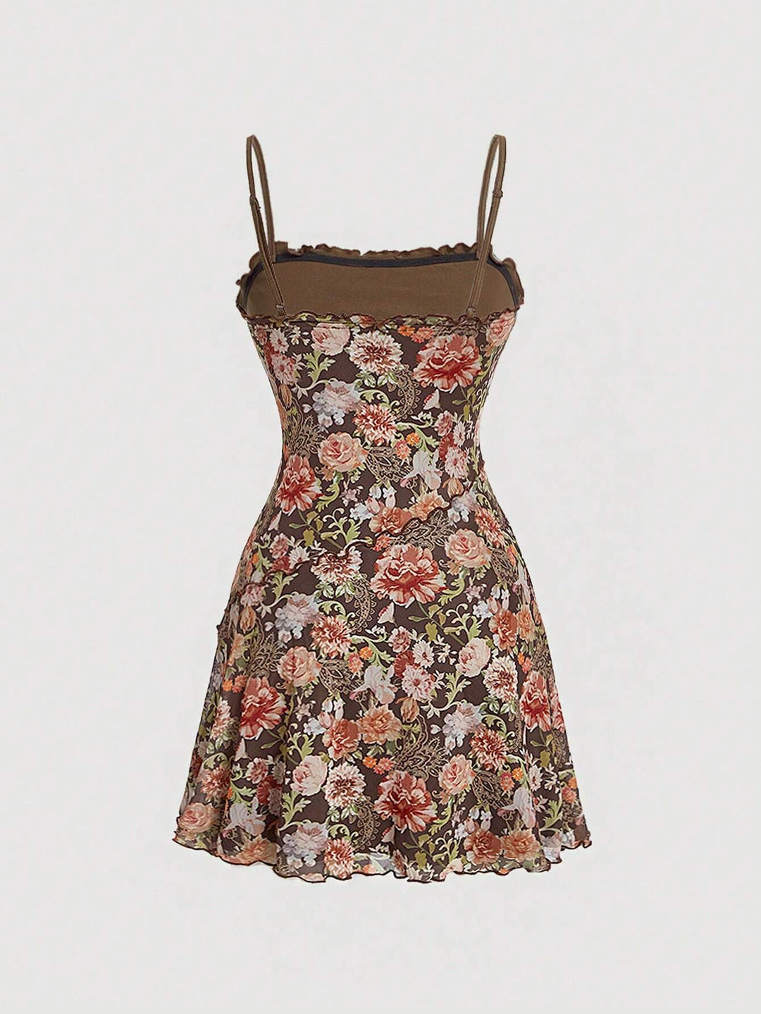 Rochie mini SHEIN, maro