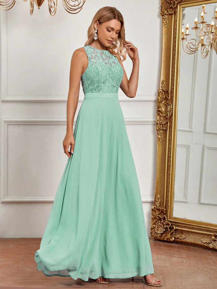 Rochie maxi SHEIN, verde