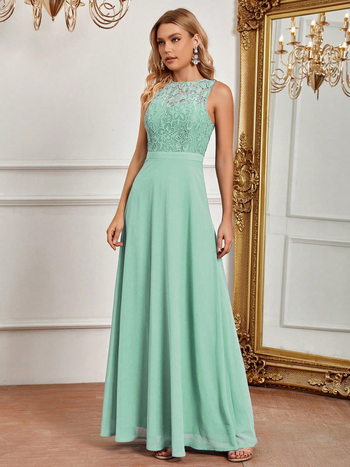 Rochie maxi SHEIN, verde