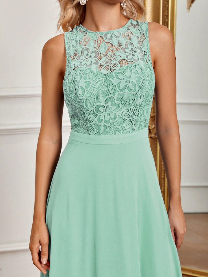 Rochie maxi SHEIN, verde